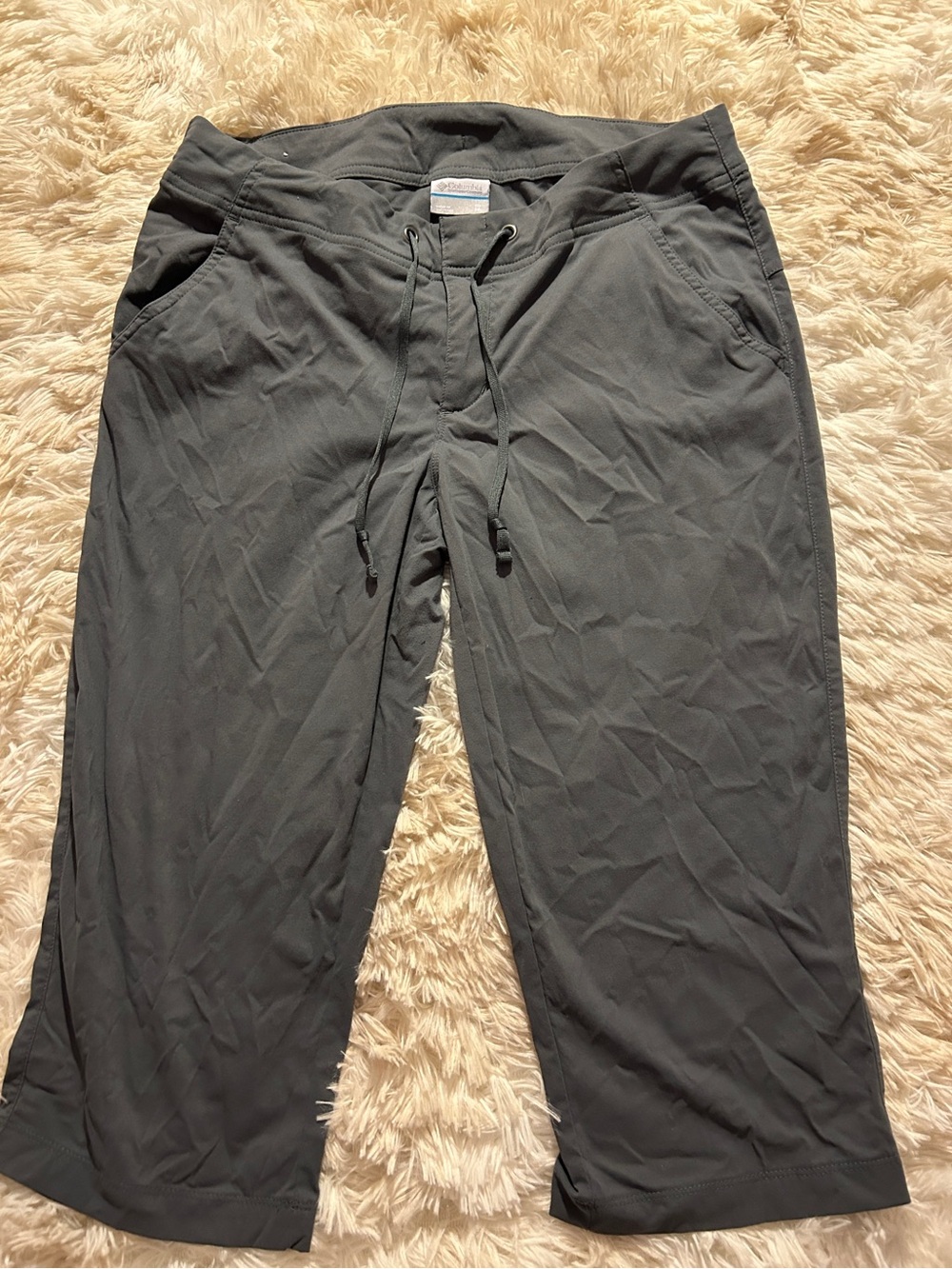 Black Performance Drawstring Pants - Picture 2 of 12